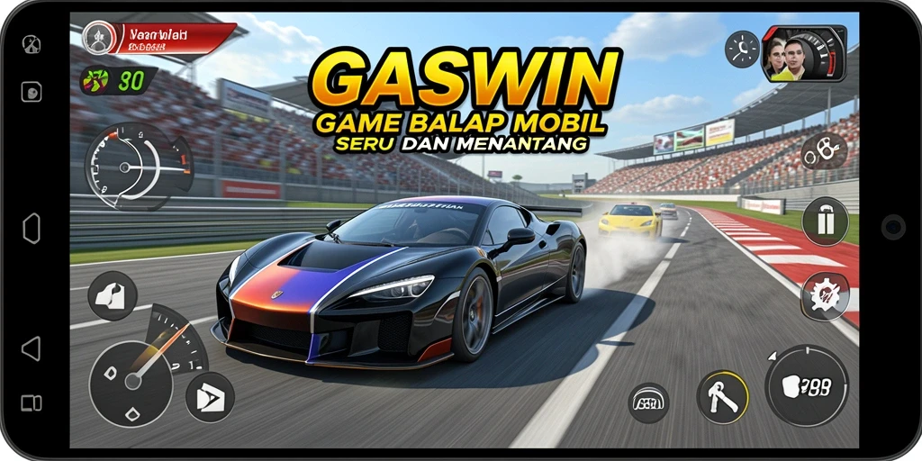 Gameplay Racing yang memukau dan seru.