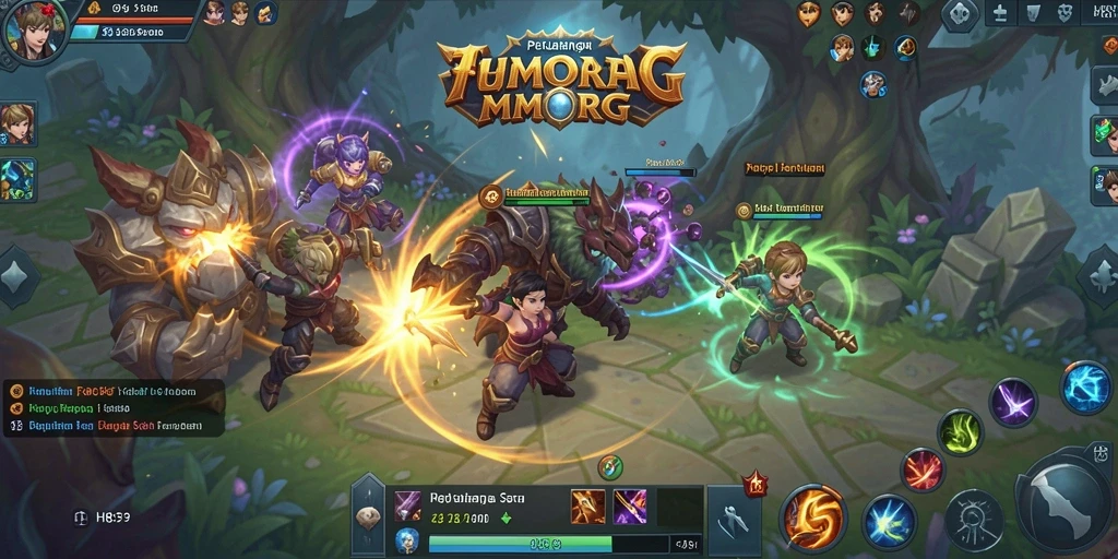 Tampilan gameplay seru dalam petualangan epik MMORPG H89.