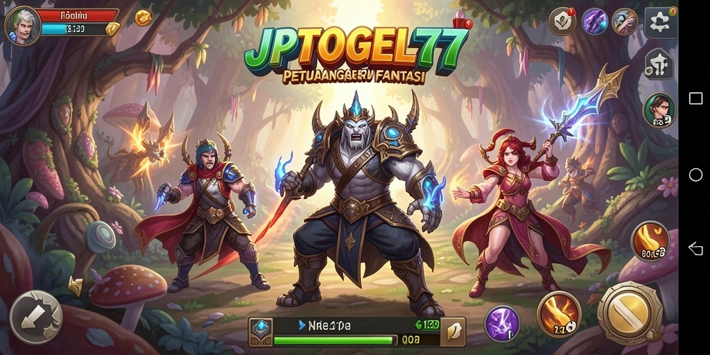 Tampilan gameplay seru dari JPTOGEL77 yang petualang.