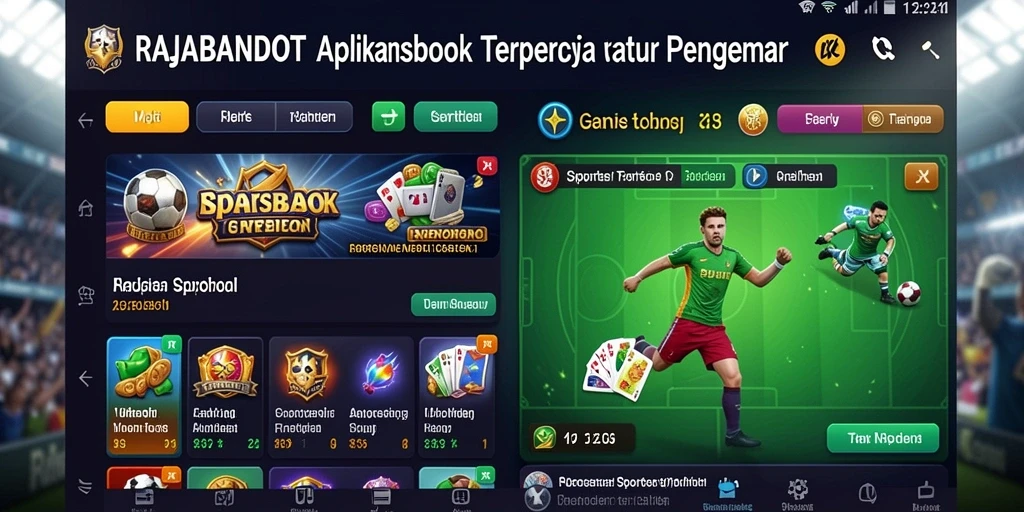 Tampilan gameplay RAJABANDOT yang menarik dan informatif saat taruhan.