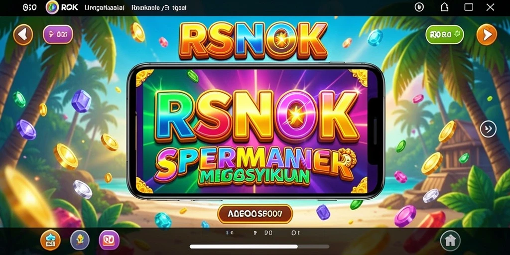 Tampilan gameplay RSNOK yang menarik dan penuh warna.