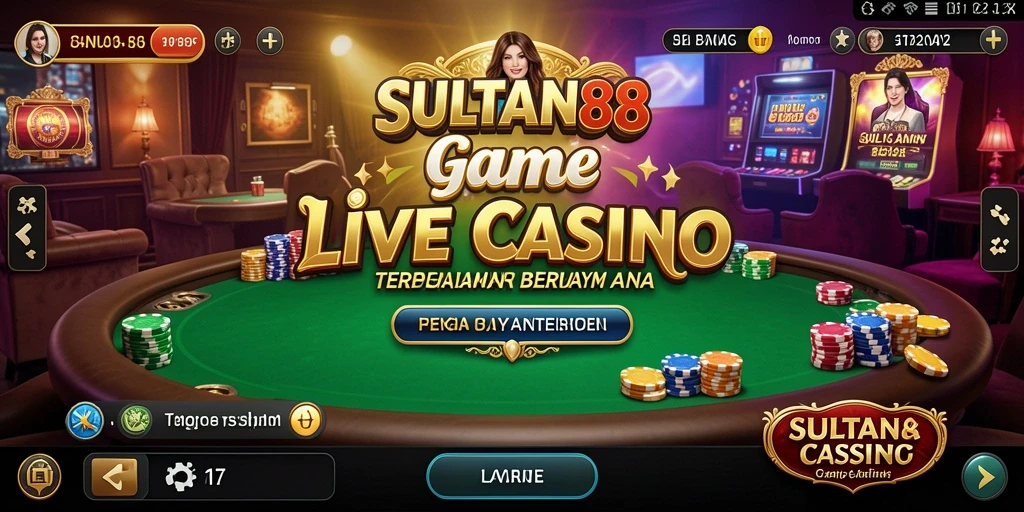 Gameplay menarik dan interaktif di SULTAN88 Live Casino.